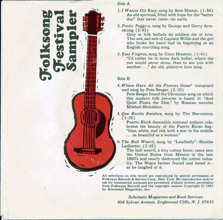 Folksong Festival Sampler